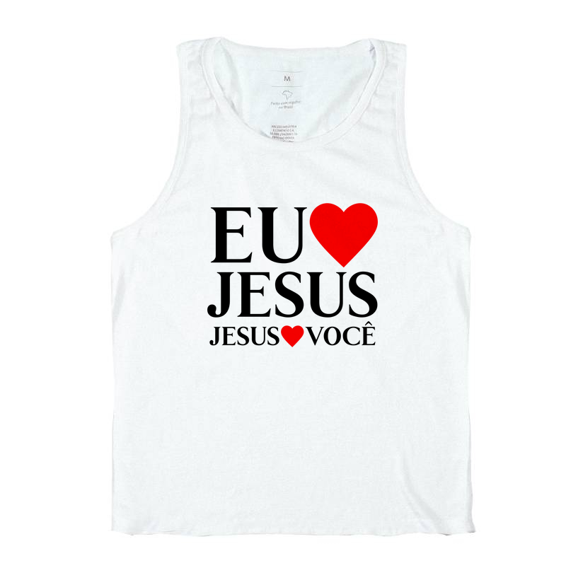 Eu Amo Jesus & Jesus Ama Você (Unissex)