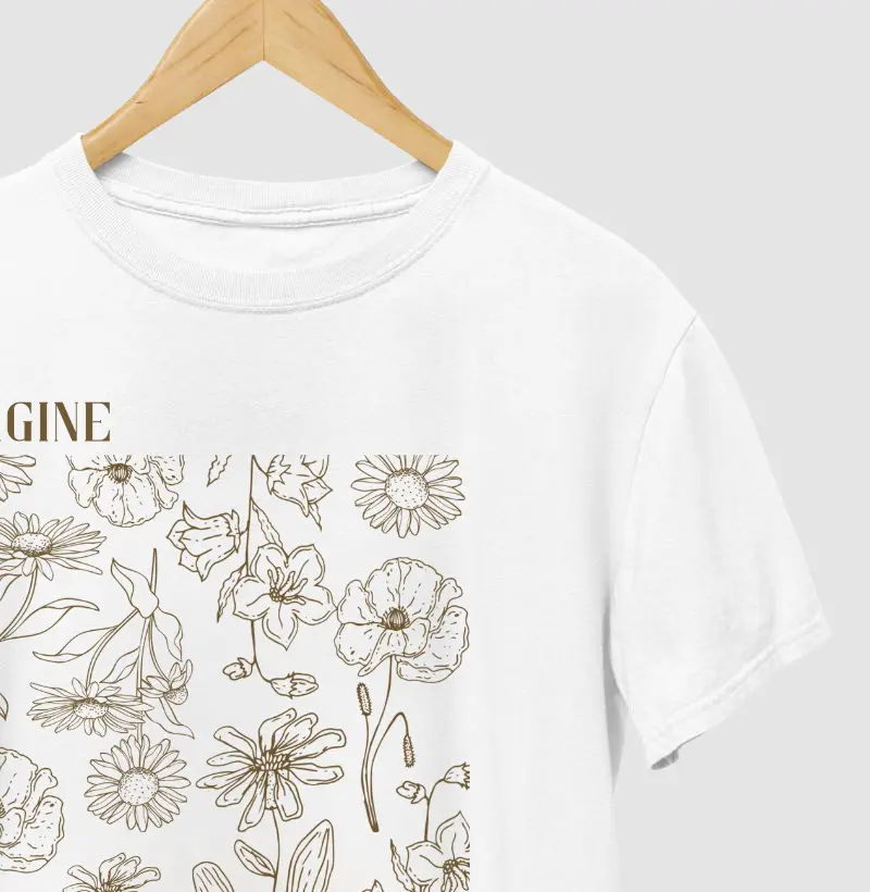 Camiseta oversized Imagine