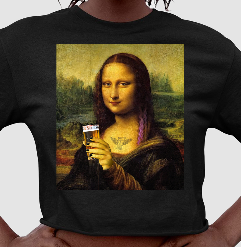 Monalisa Beer Lover
