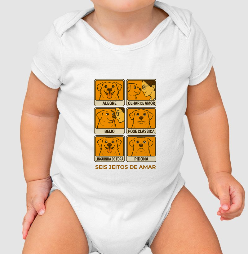Body Infantil 6 jeitos de amar