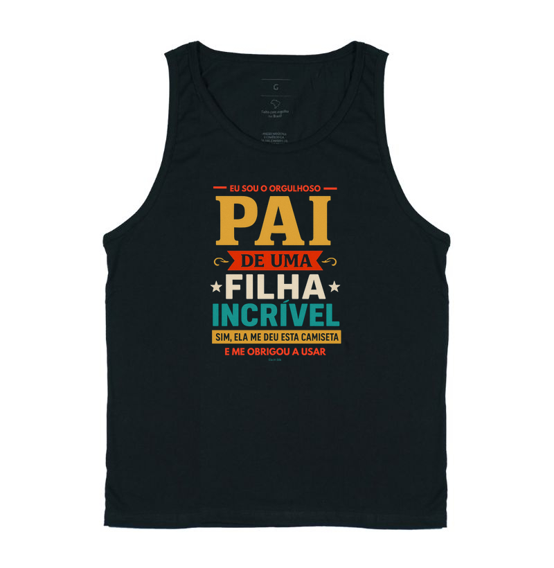 Eu sou o orgulhoso pai de uma filha incrível