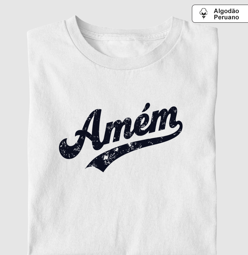 Amém Escrito - Algodão Peruano