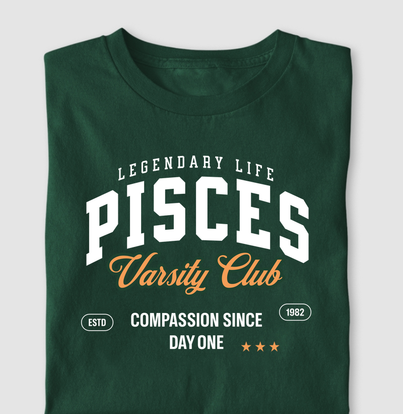 Camiseta Signos PEIXES - VARSITY CLUB