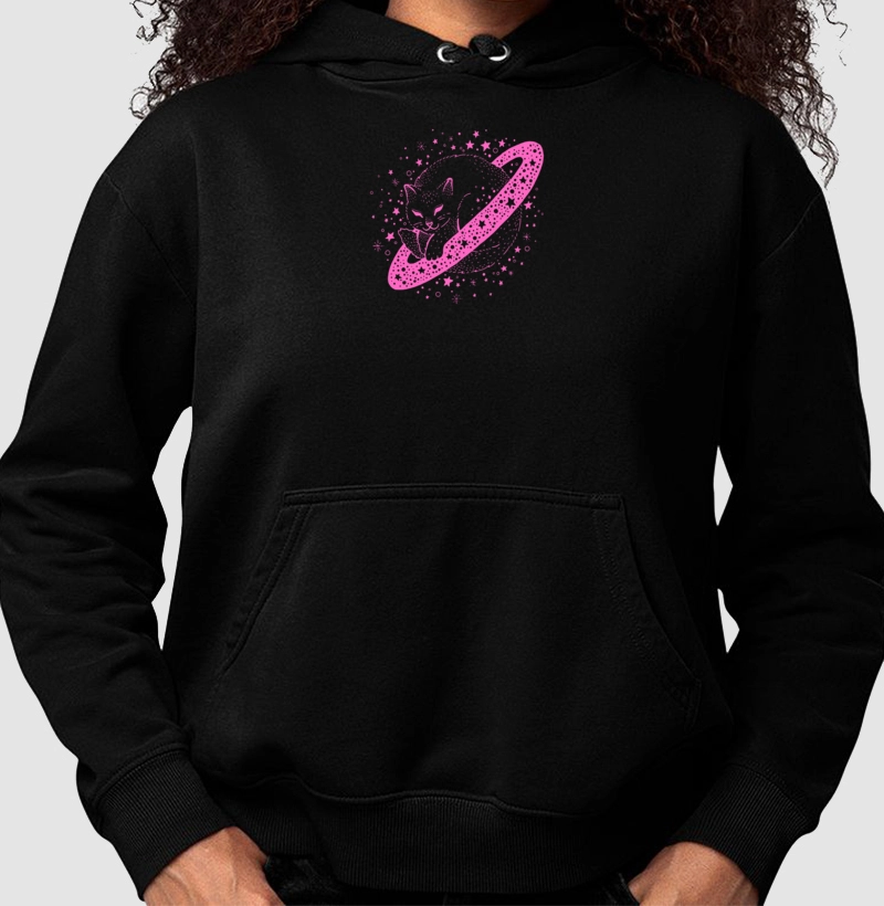Planeta Gato - Moletom Hoodie