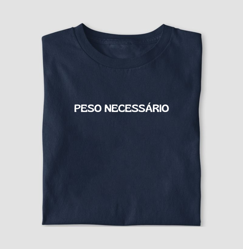 Peso necessário