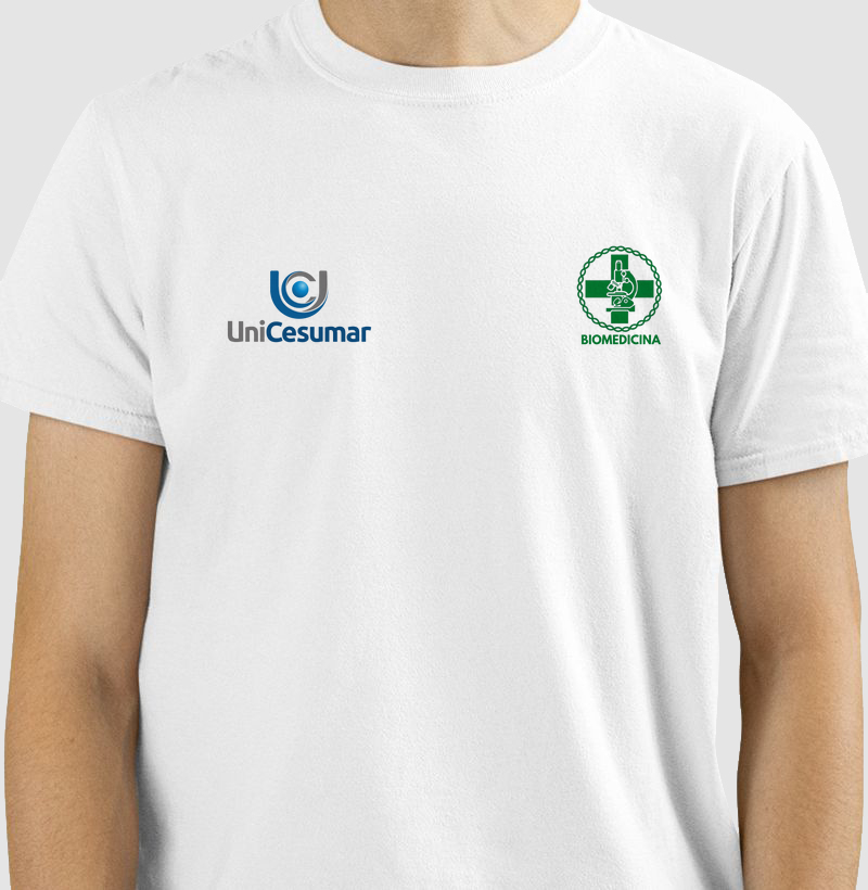 Camiseta Biomedicina minimalista
