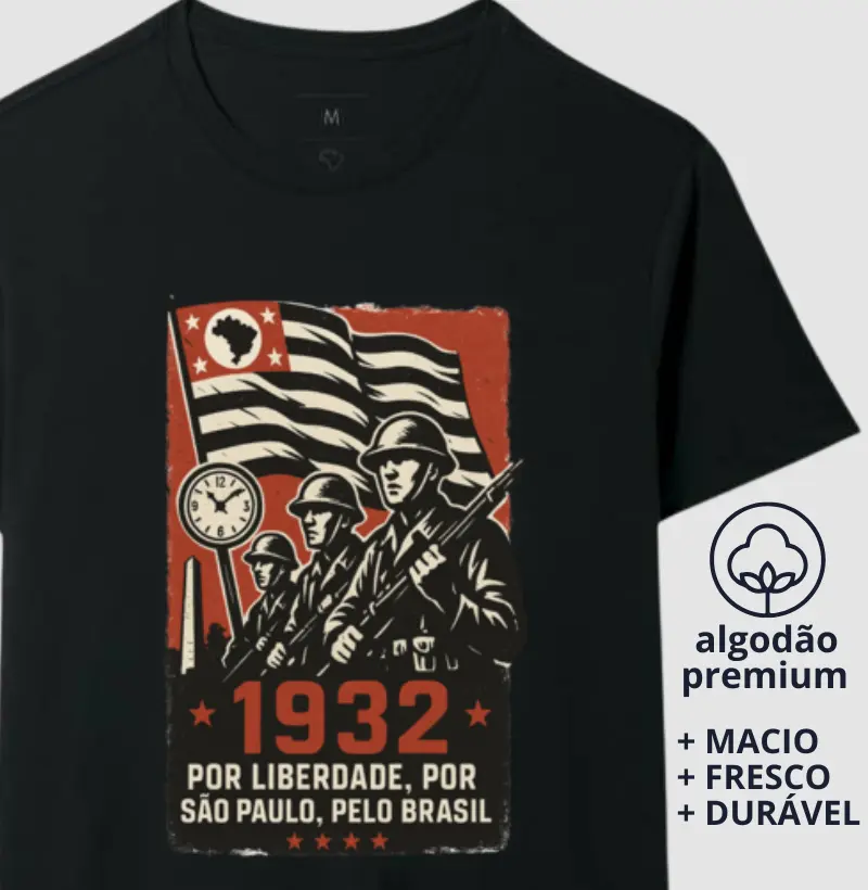 Camiseta Revolução de 32