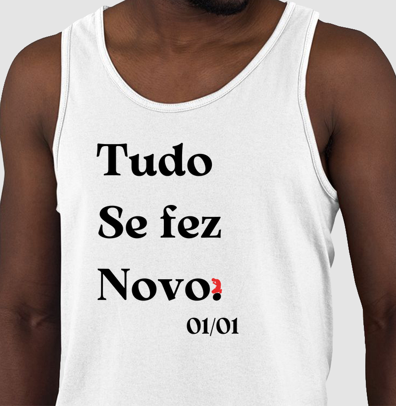 Tudo Se fez Novo. (letra preta)