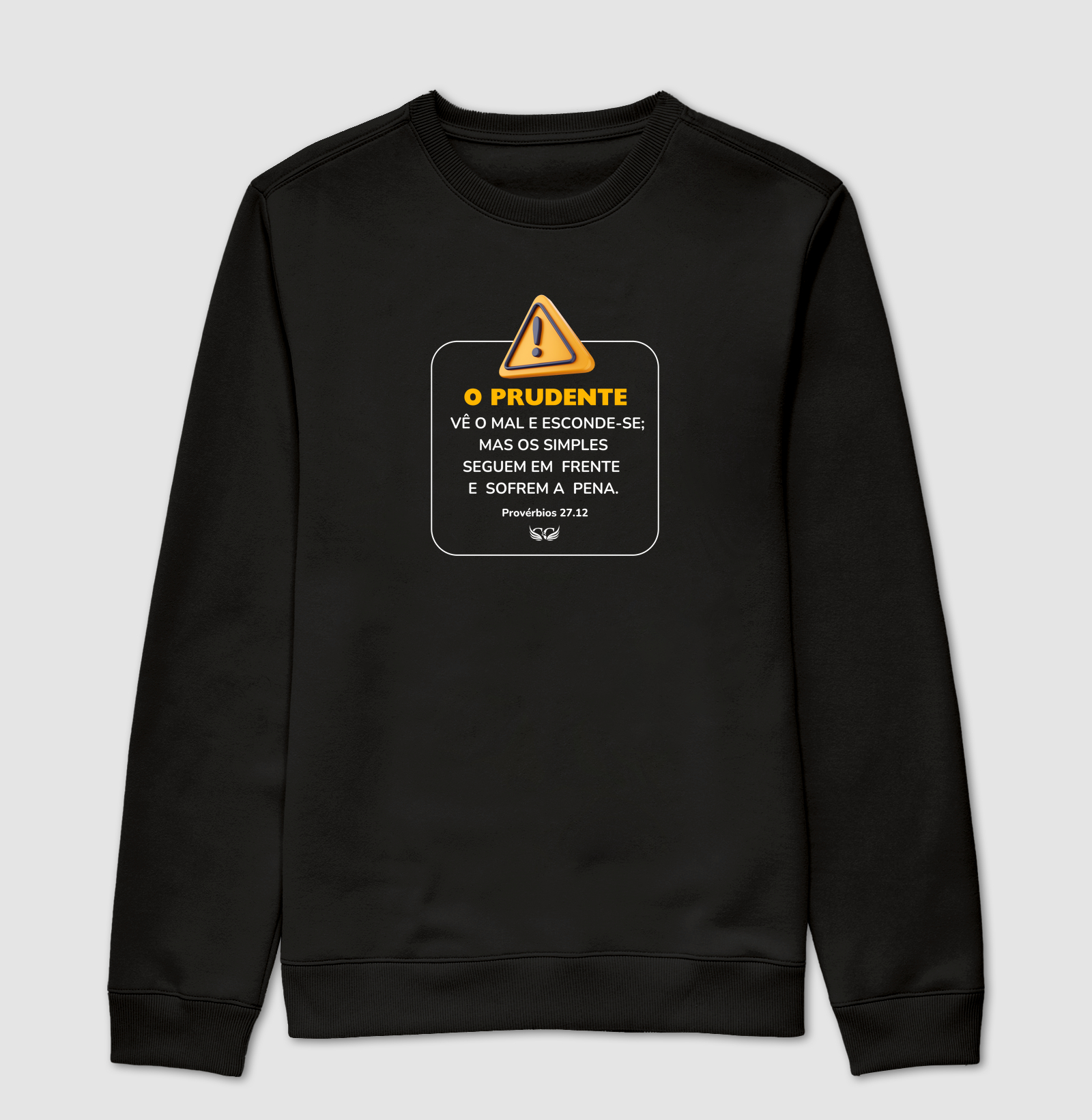 Camiseta Personalizada O Prudente vê o mal e esconde-se