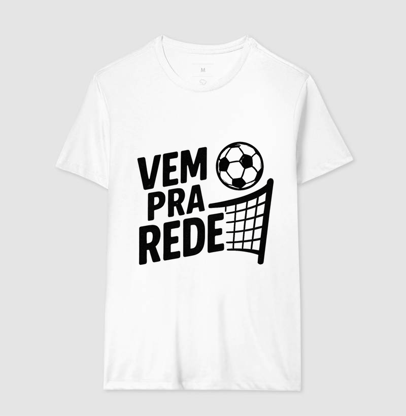 camiseta básica com a logo