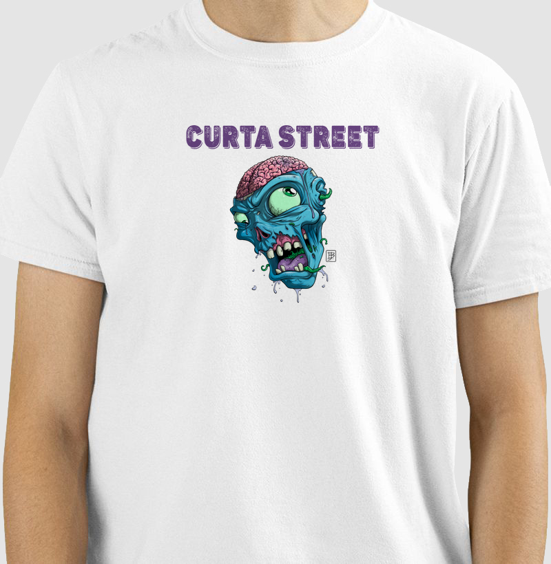 Camiseta modelo - Brain