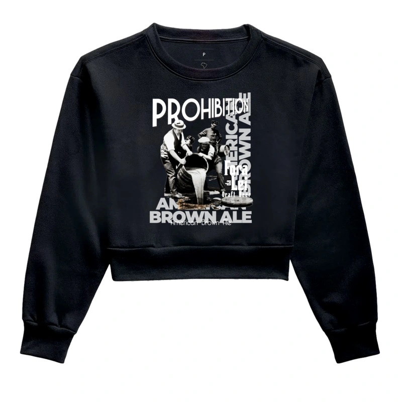 Moletom Cropped Prohibition