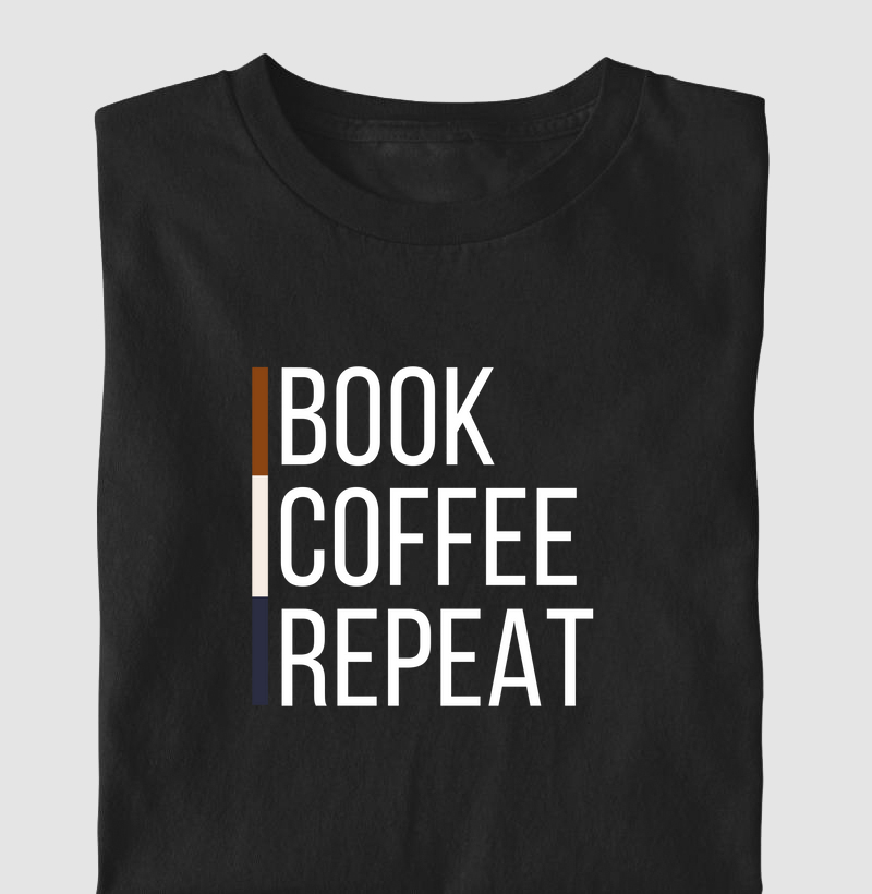 T-shirt BOOK COFFEE Matutaremos