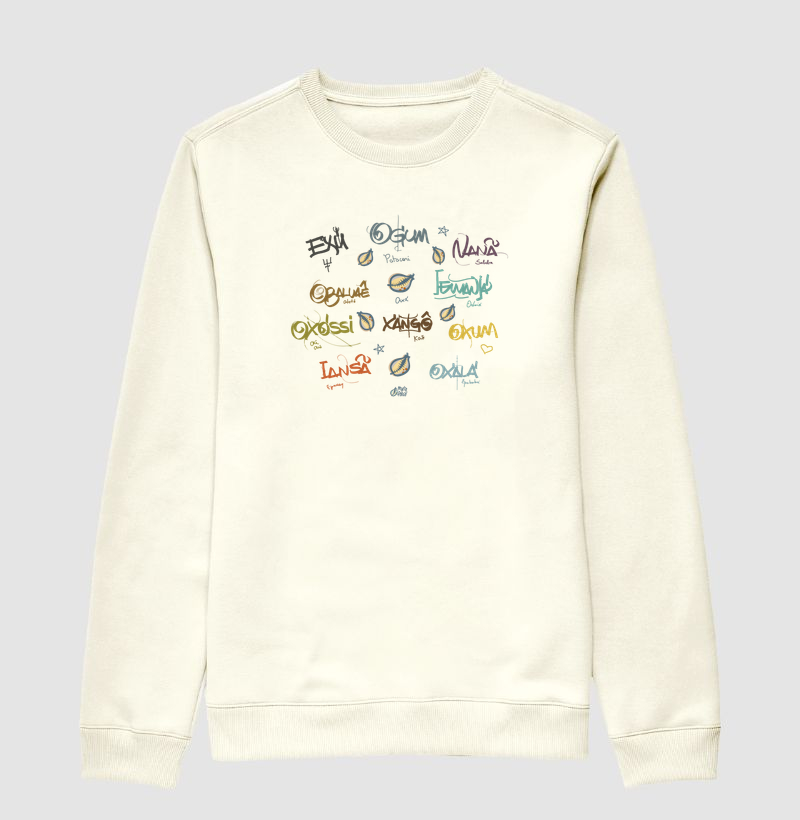 Suéter Moletom Orixás Axé Maria Patuá