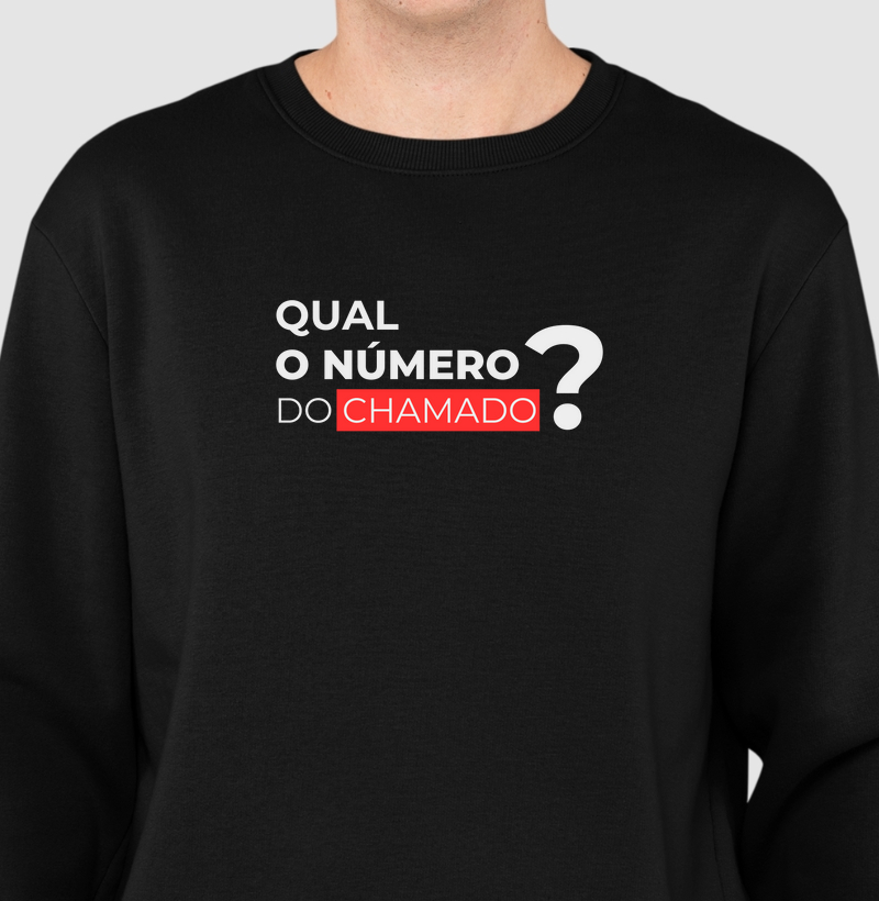 Suéter Moletom Chamado