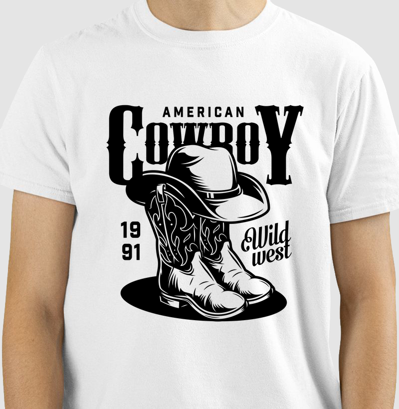 T-Shirt American Cowboy