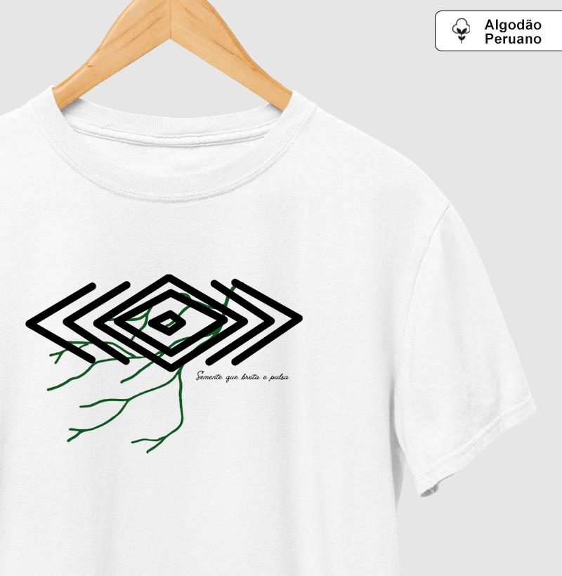 Camiseta Indígena- Grafismo "Tseuni"