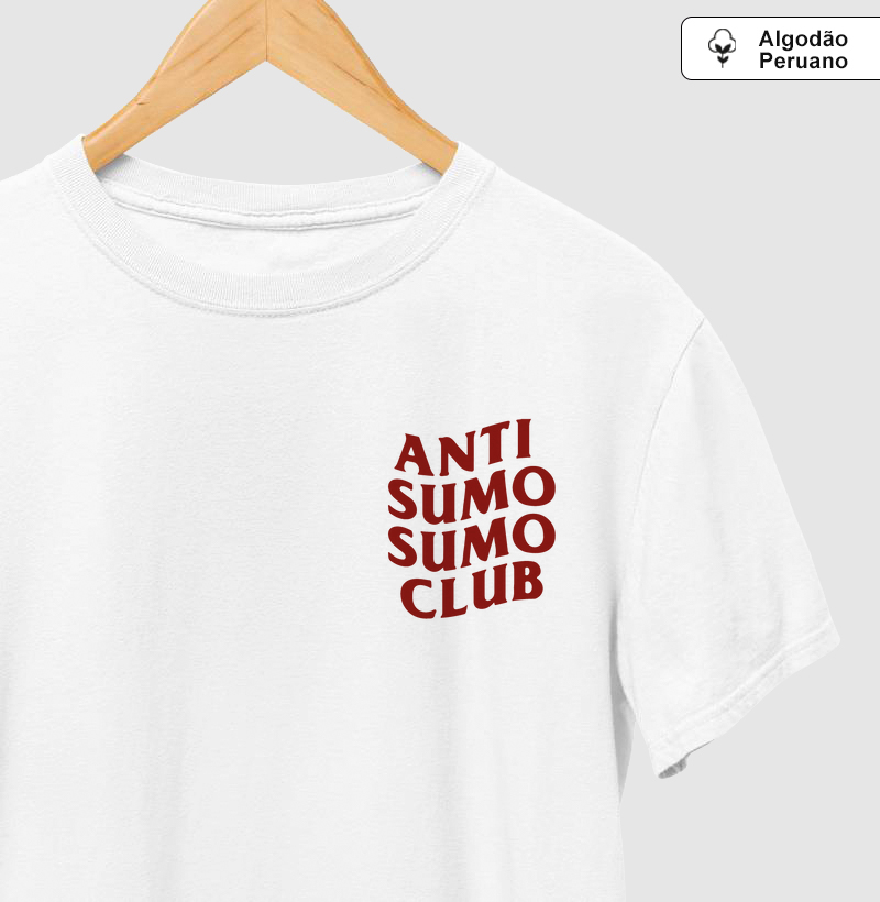 T-shirt Anti Sumo Sumo Club Algodão Peruano