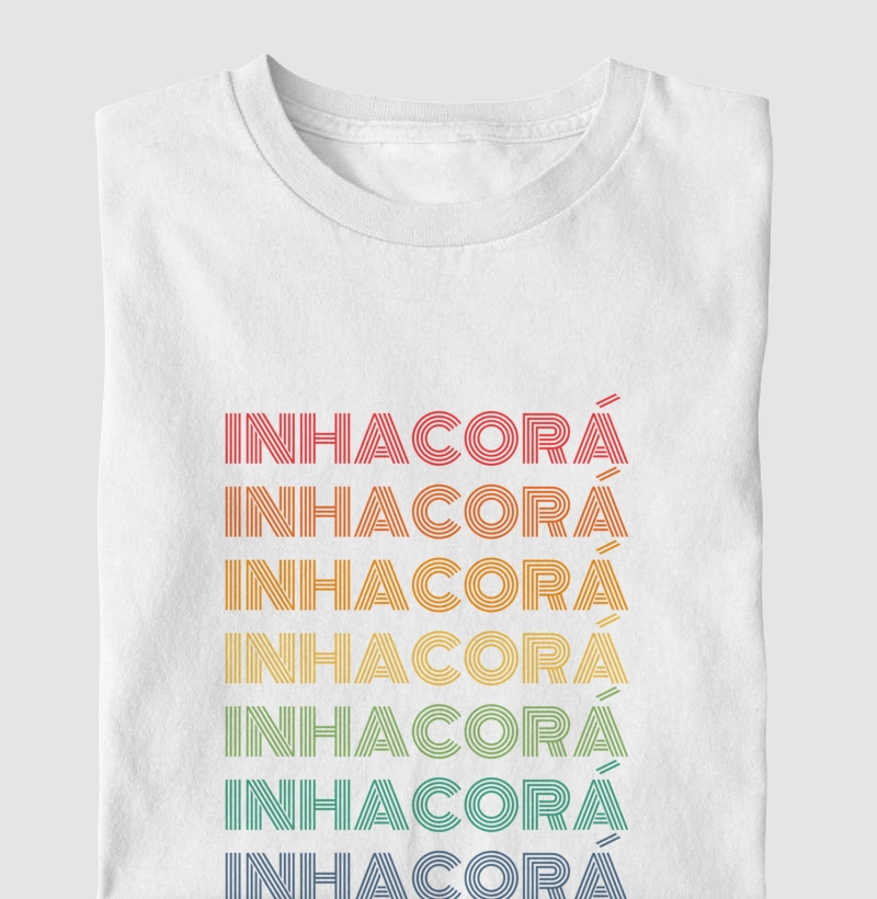 Inhacorá Letreiro Retrô