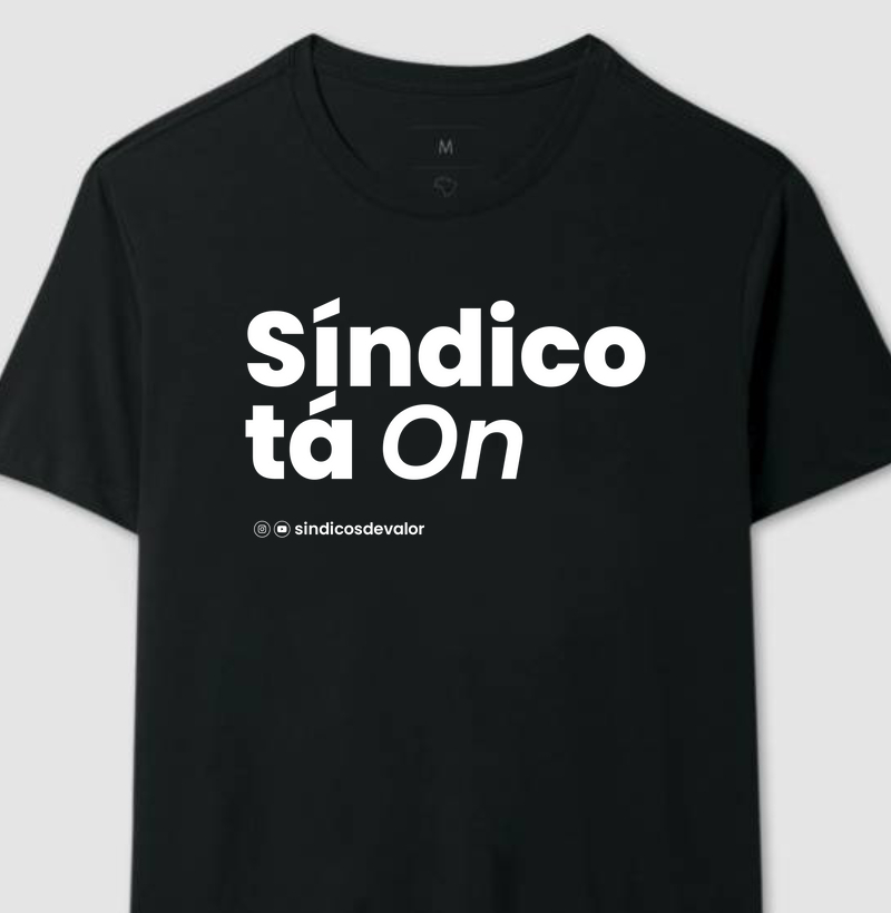 Camiseta Masculina | Síndico tá On