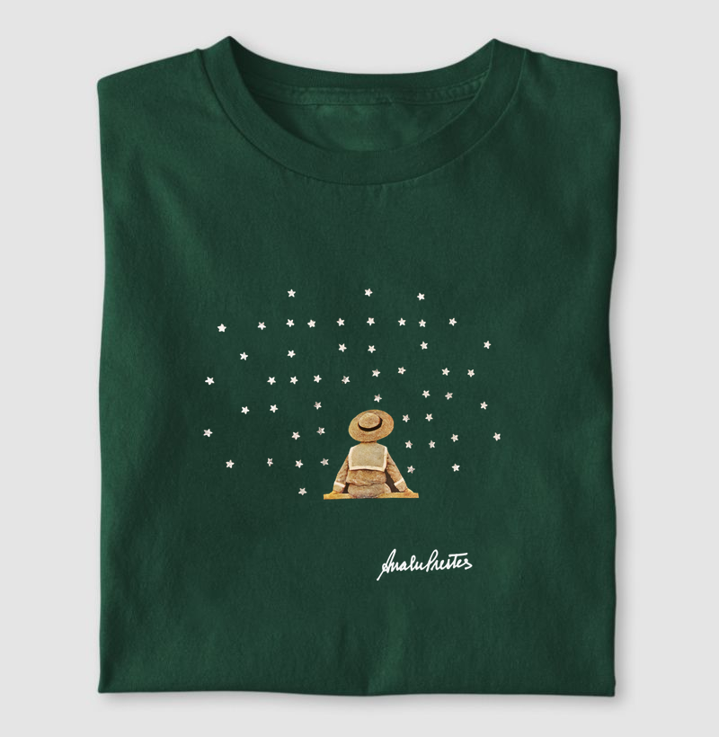 Analu Prestes.MENINO OLHANDO AS ESTRELAS.