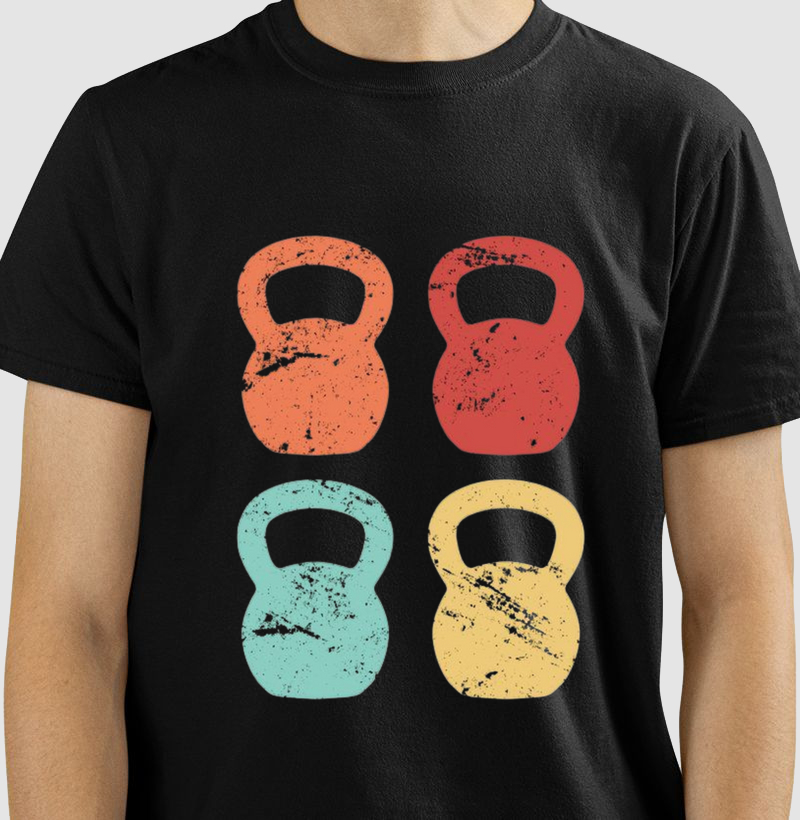 Camiseta Kettlebell Academia