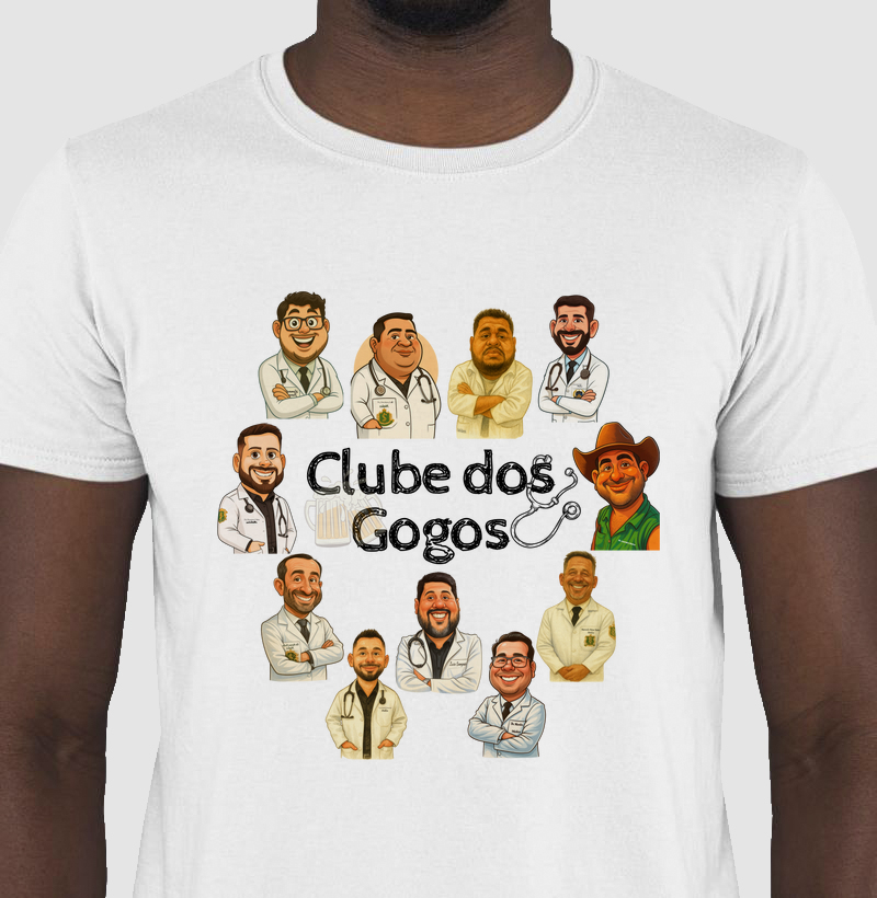 Camiseta Masculina Clube Dos Gogos