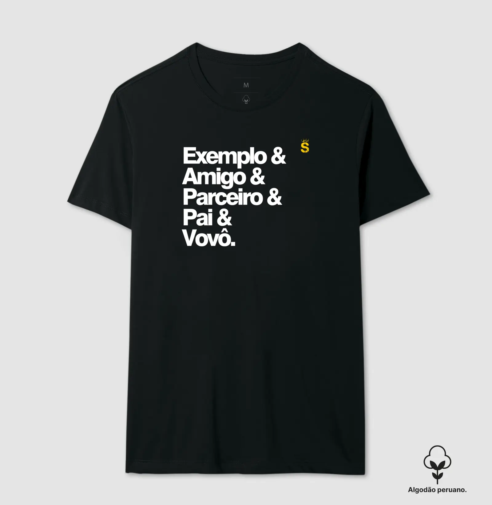 Exemplo & Amigo & Parceiro & Pai & Vovô.