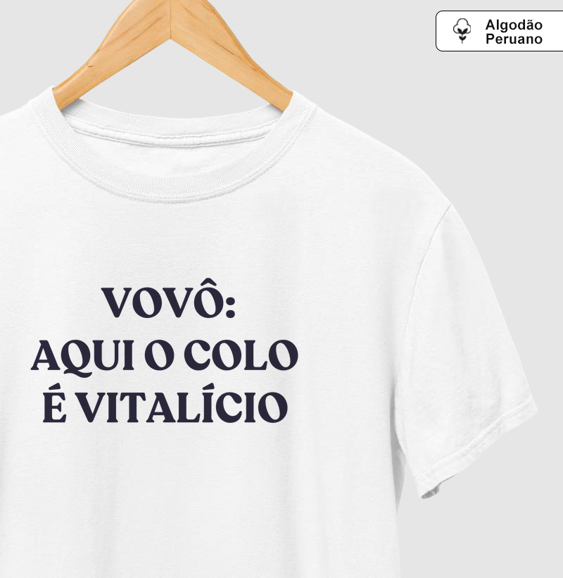 Vovô: Aqui o colo é vitalício