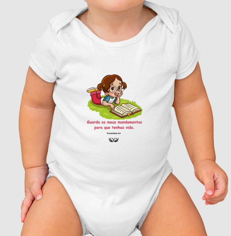  Body Infantil Guarda os meus mandamentos