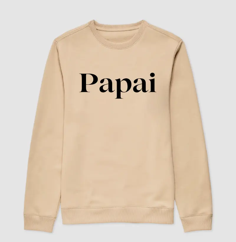 Suéter Moletom PAPAI