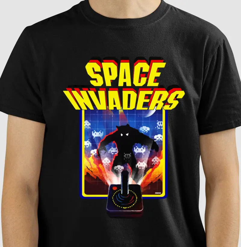 Camiseta Space Invaders