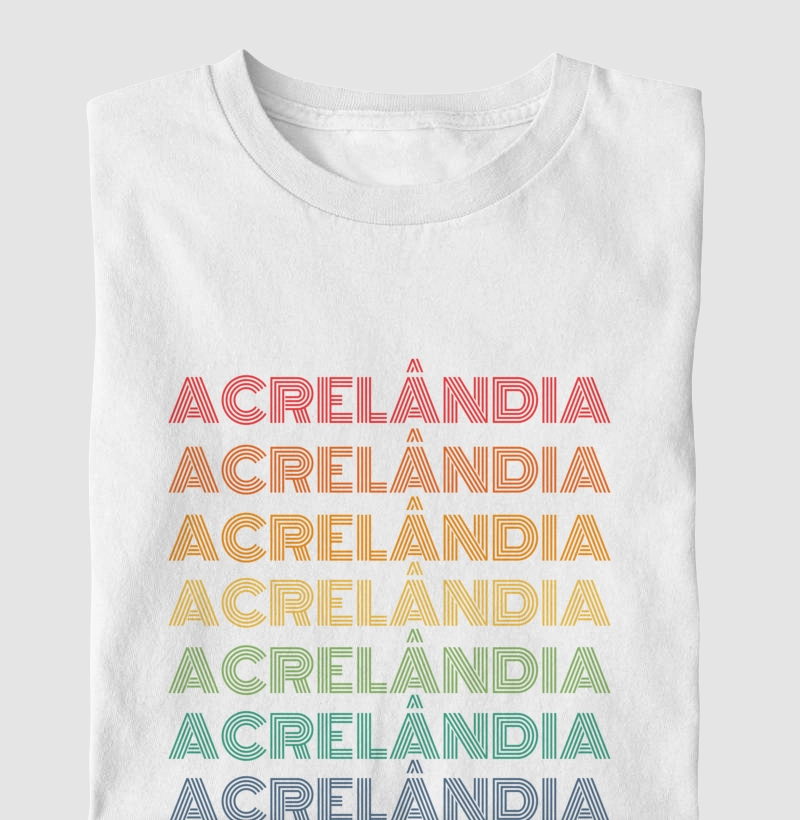 Acrelândia Letreiro Retrô