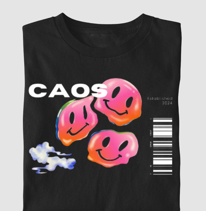 Camiseta - Smile Caos AD