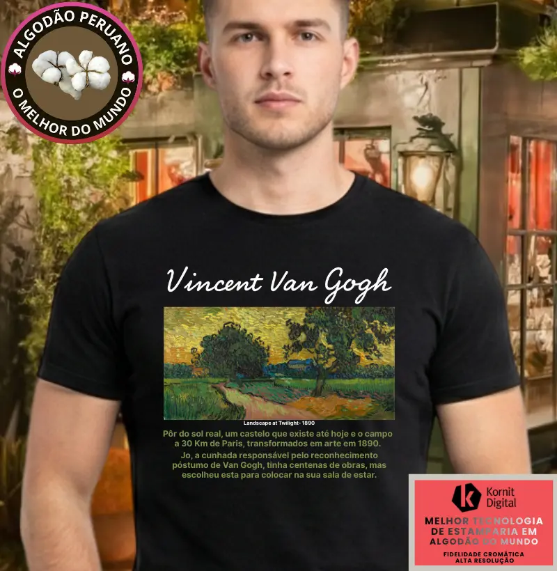 LANDSCAPE AT TWILIGHT - VAN GOGH