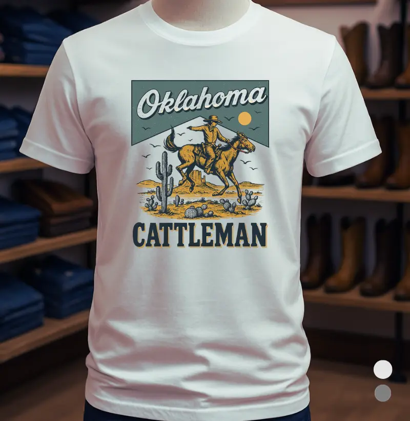 Camiseta oklahoma - RODEIO