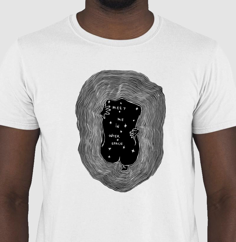 Camiseta Meet in space