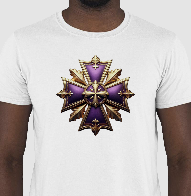 Camiseta Alquímica CRUZ DE MALTA 3D