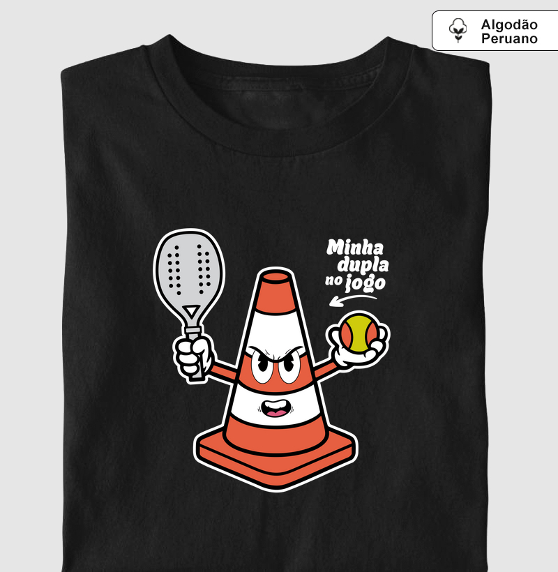 Minha Dupla é um Cone - Beach Tennis - Premium