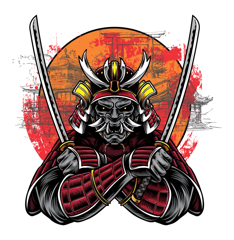 Camiseta Samurai