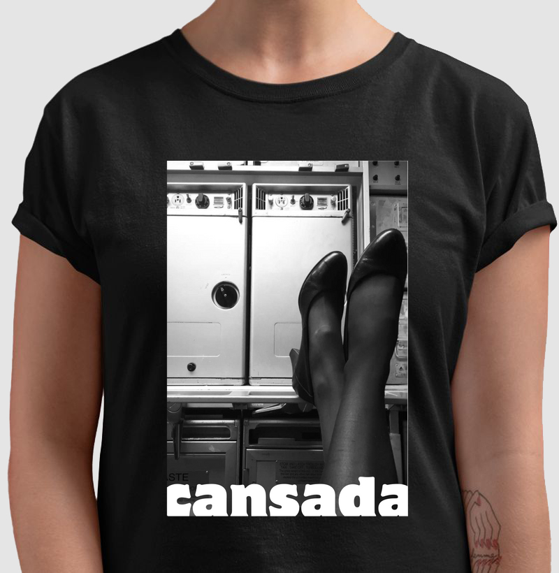 Cansada, mas nunca abalada