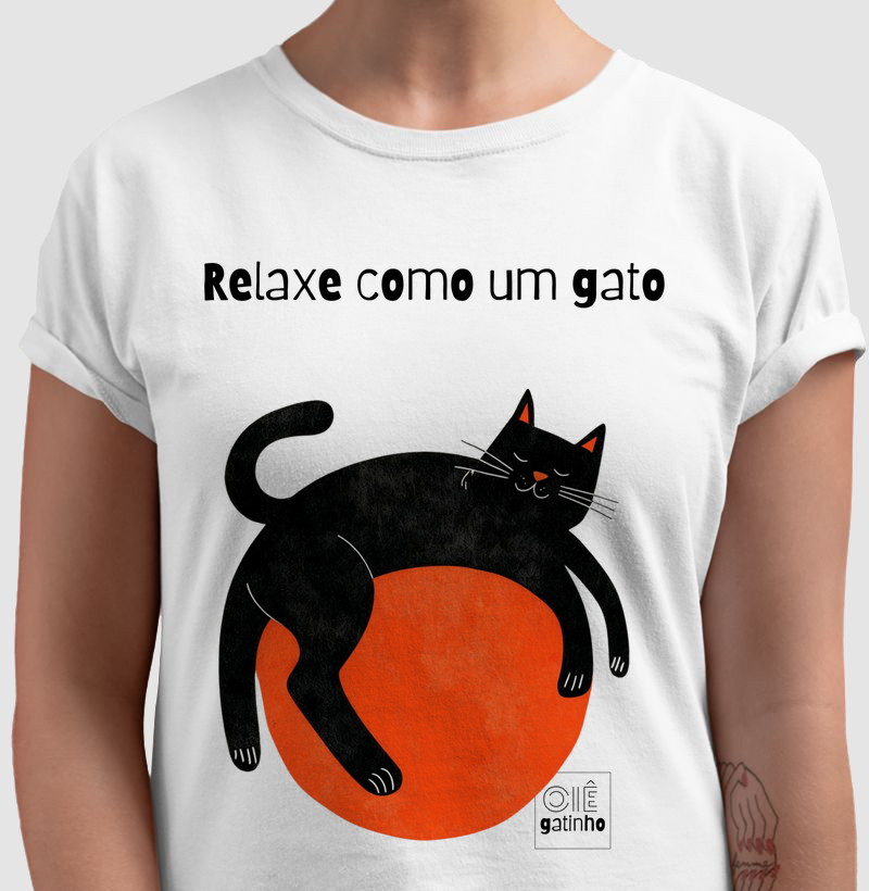 Relaxe como um gato 