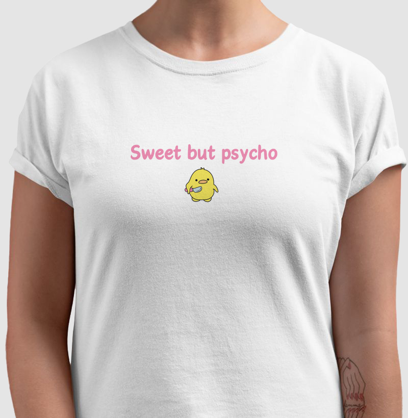 Camiseta Sweet but Psycho