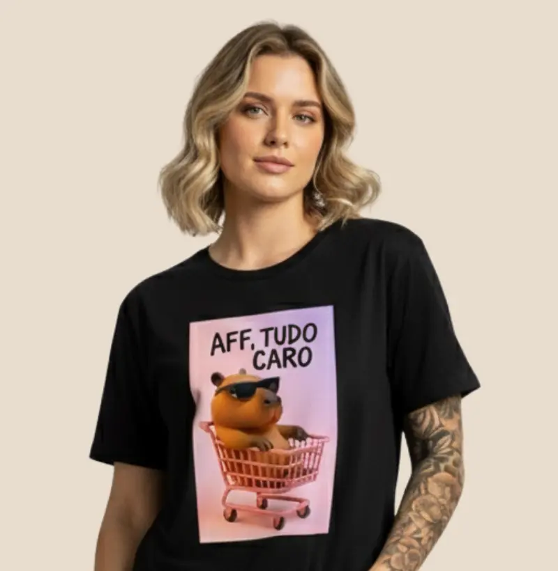 Camiseta Capi Mão de Vaca