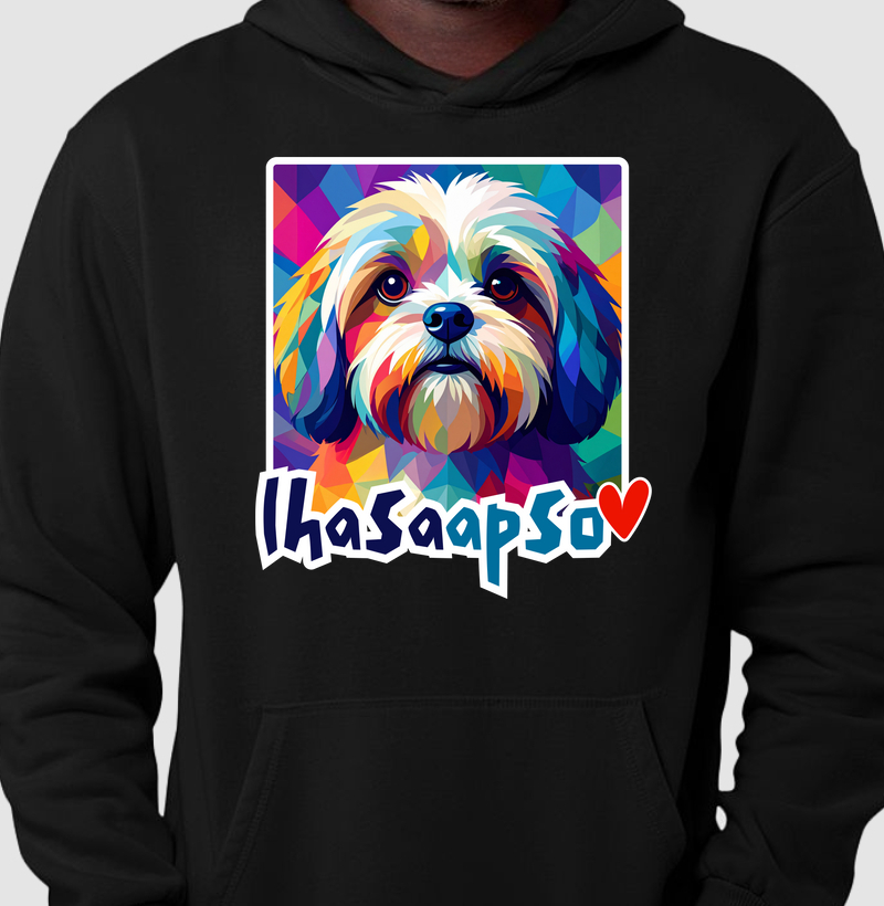 Geometric Lhasa Apso