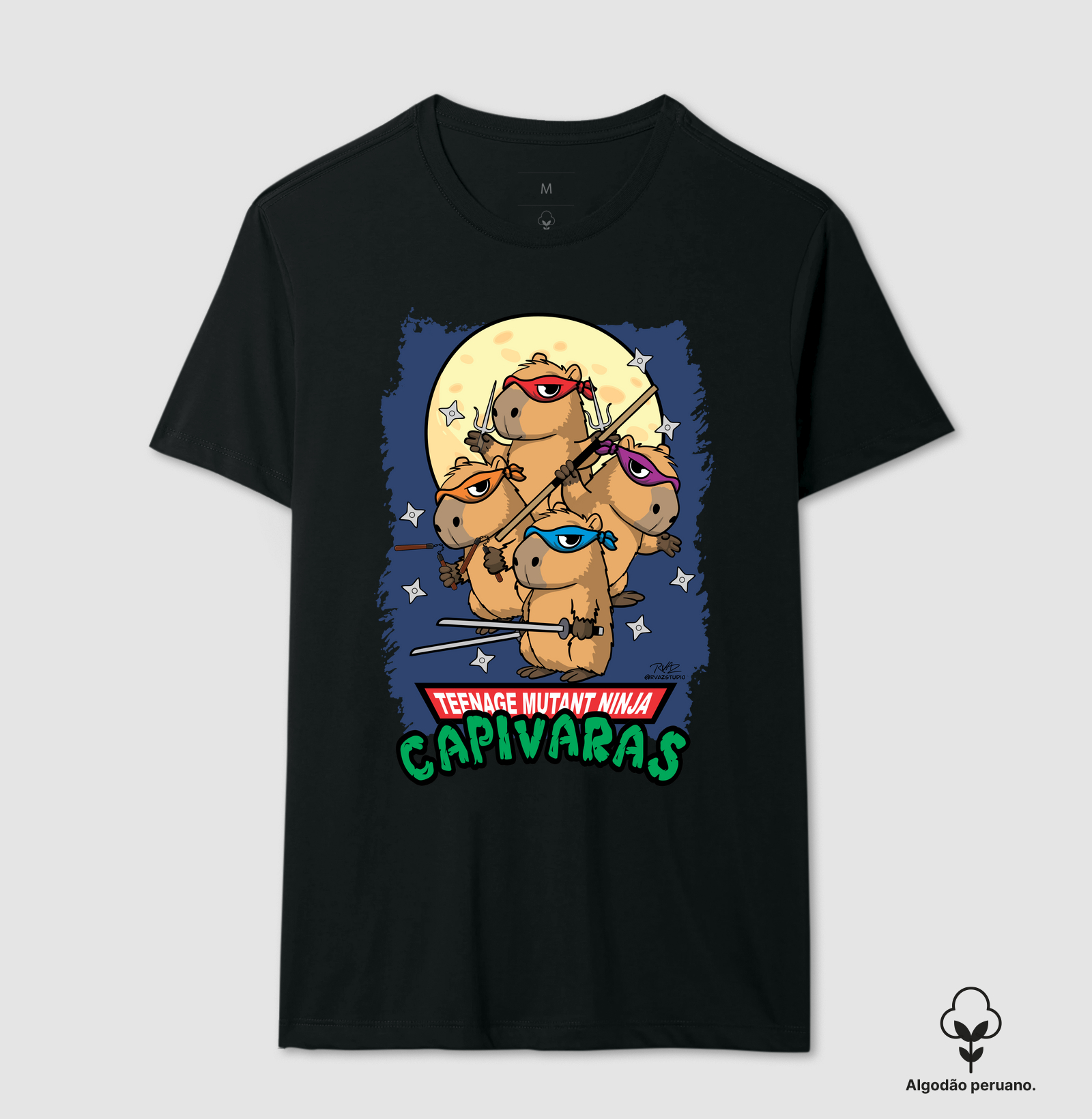 Camiseta Capivaras Ninja