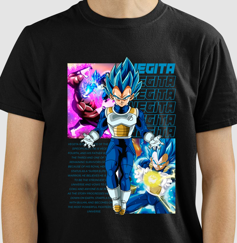 Camiseta Vegeta – Dragon Ball Super