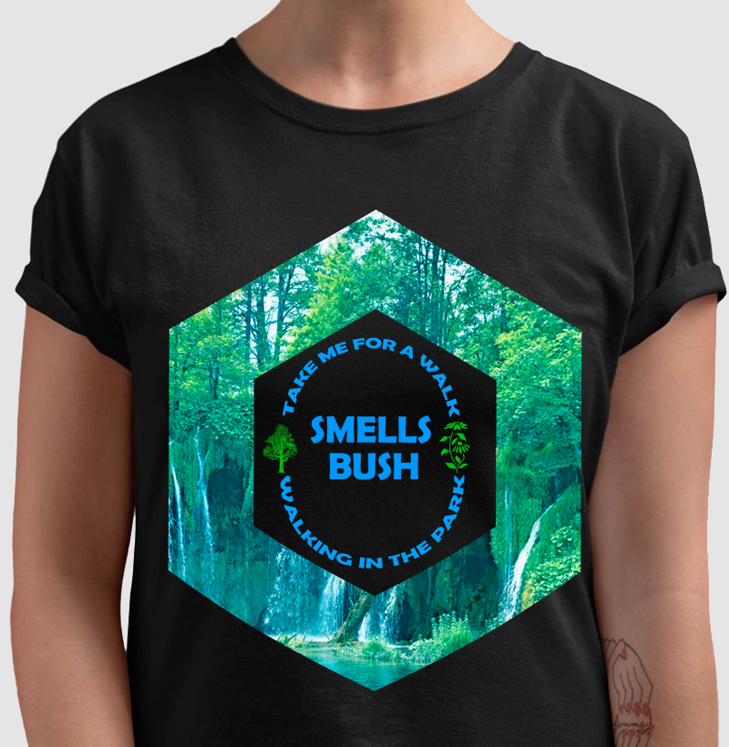 Camiseta trekking estampa parque ecológico 