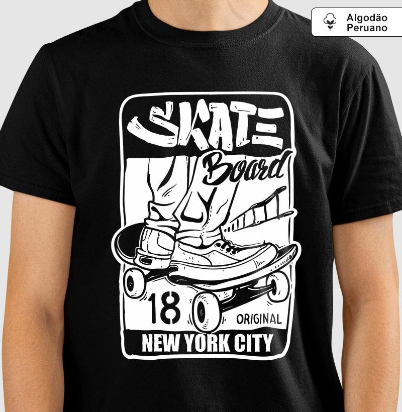 Camiseta Algodão Peruano