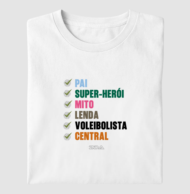 Checklist Central – Pai Voleibolista